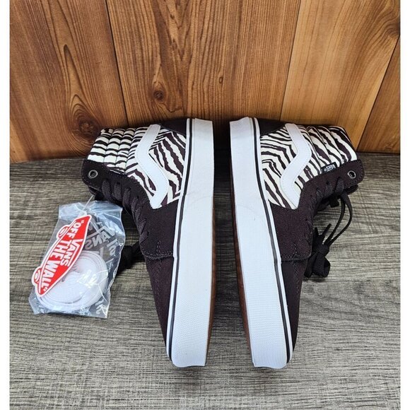 Vans Filmore Hi Satin Tiger Brown Women's Shoes Size 7.5 - Picture 3 of 10